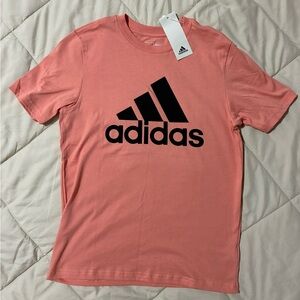 Adidas Coral T-Shirt (Peach)